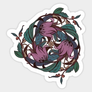 Floral pattern Sticker